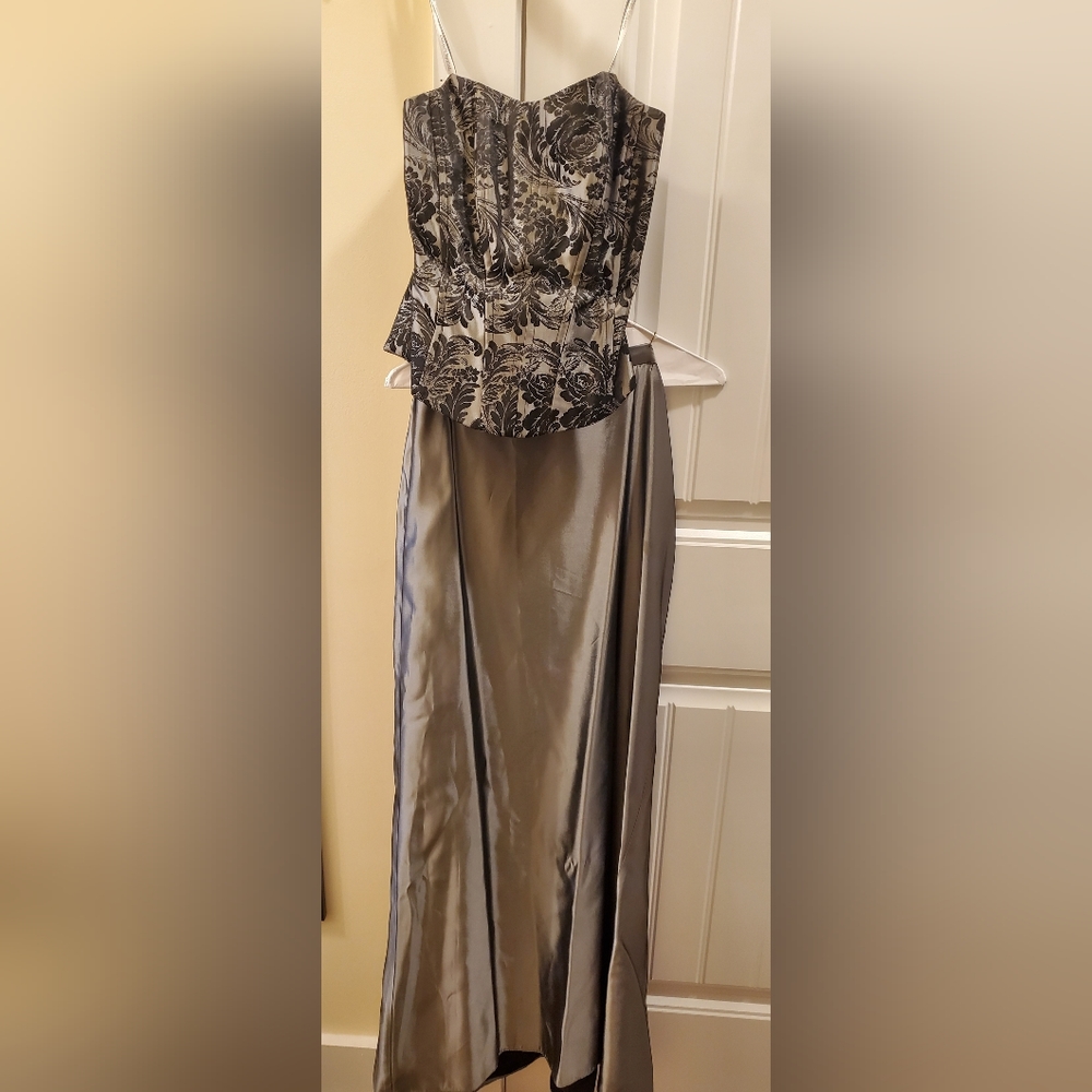 David's Bridal Formal 2-Piece Dress (Size 2)